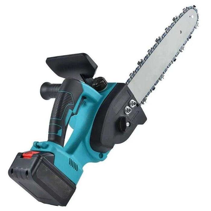 Аккумуляторная цепная пила 12" с 2-мя аккумуляторами в кейсе смасл бак