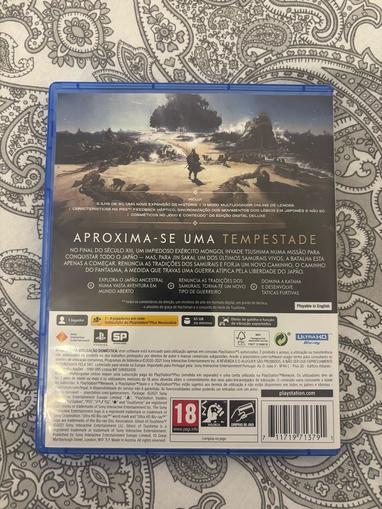 Ghost Of tsushima PS5