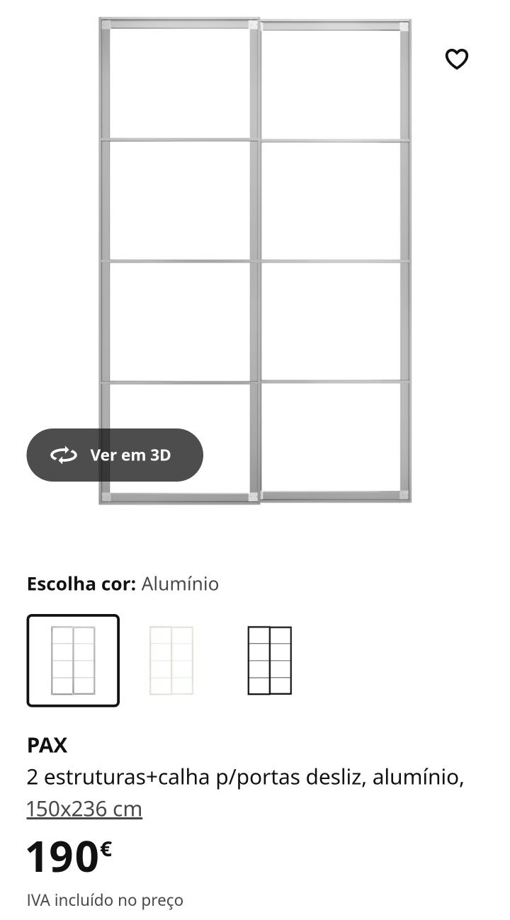 Portas de correr Ikea