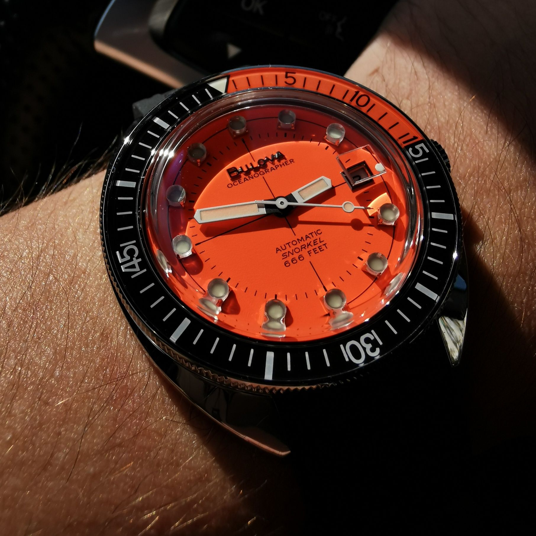 Zegarek Bulova Oceanographer Devil Diver Orange przepiękny na lato!