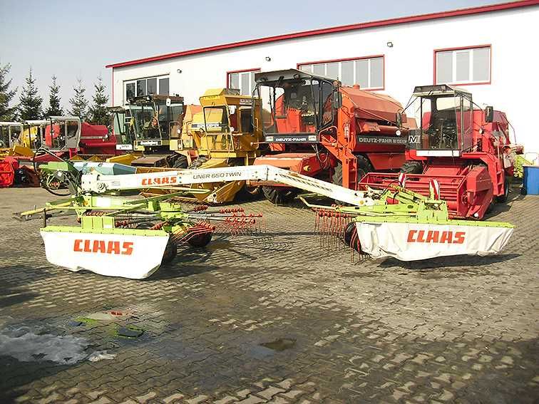 Граблі Claas Liner 650 Twin