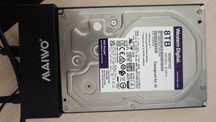 Жорсткий диск Western Digital WD82PURX Purple 8TB 256MB 7200rpm 3.5 SA
