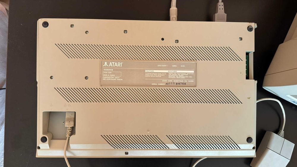 Zestaw Atari 520 STFM, Monitor SM124, mysz, 100% Sprawny, zadbany