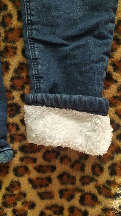 Тёплые джинсы на девочку!