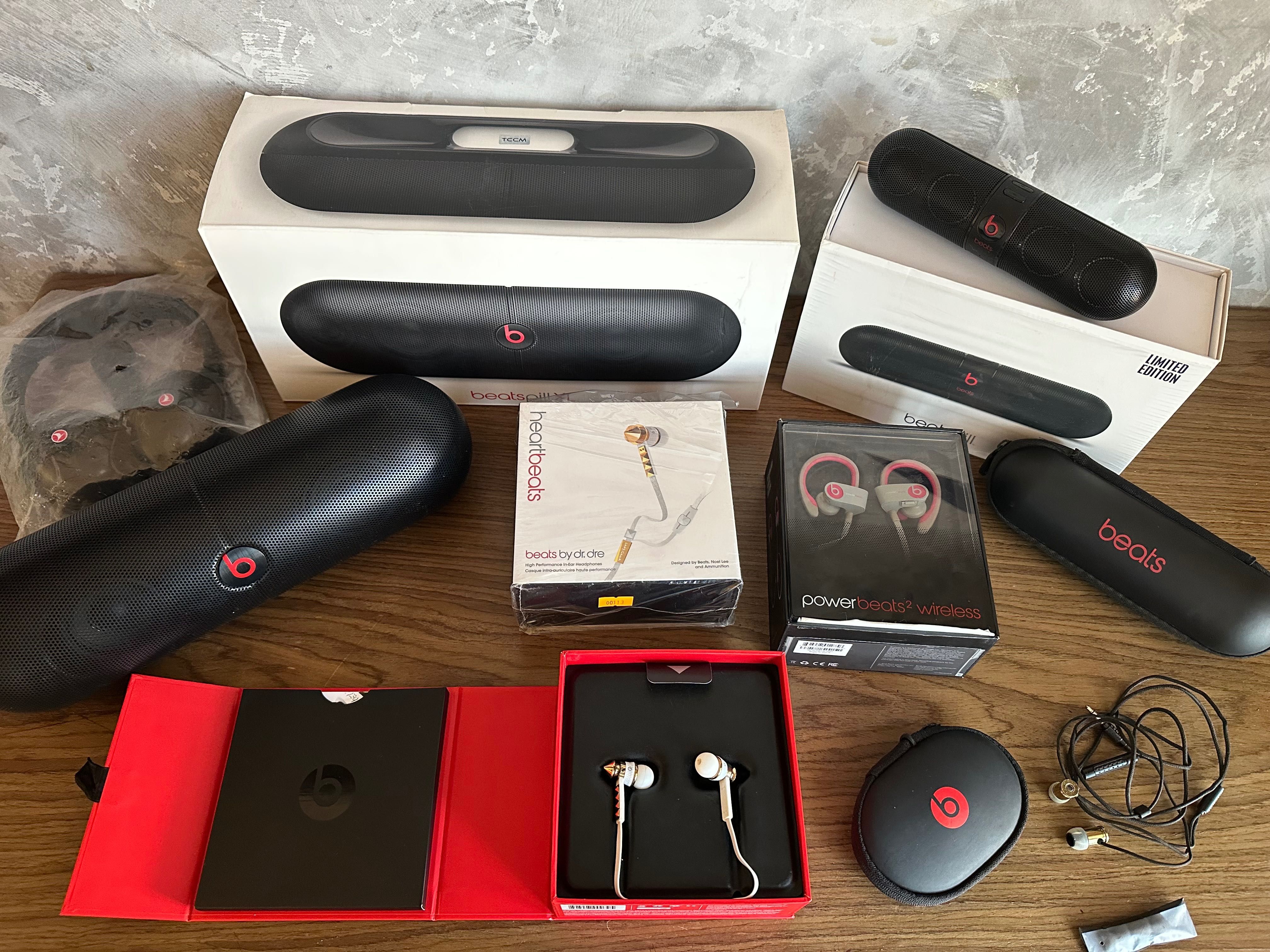 Наушники Apple AirPods PowerBeats Dr.Dre Heartbeats Gaga Munitio чехлы