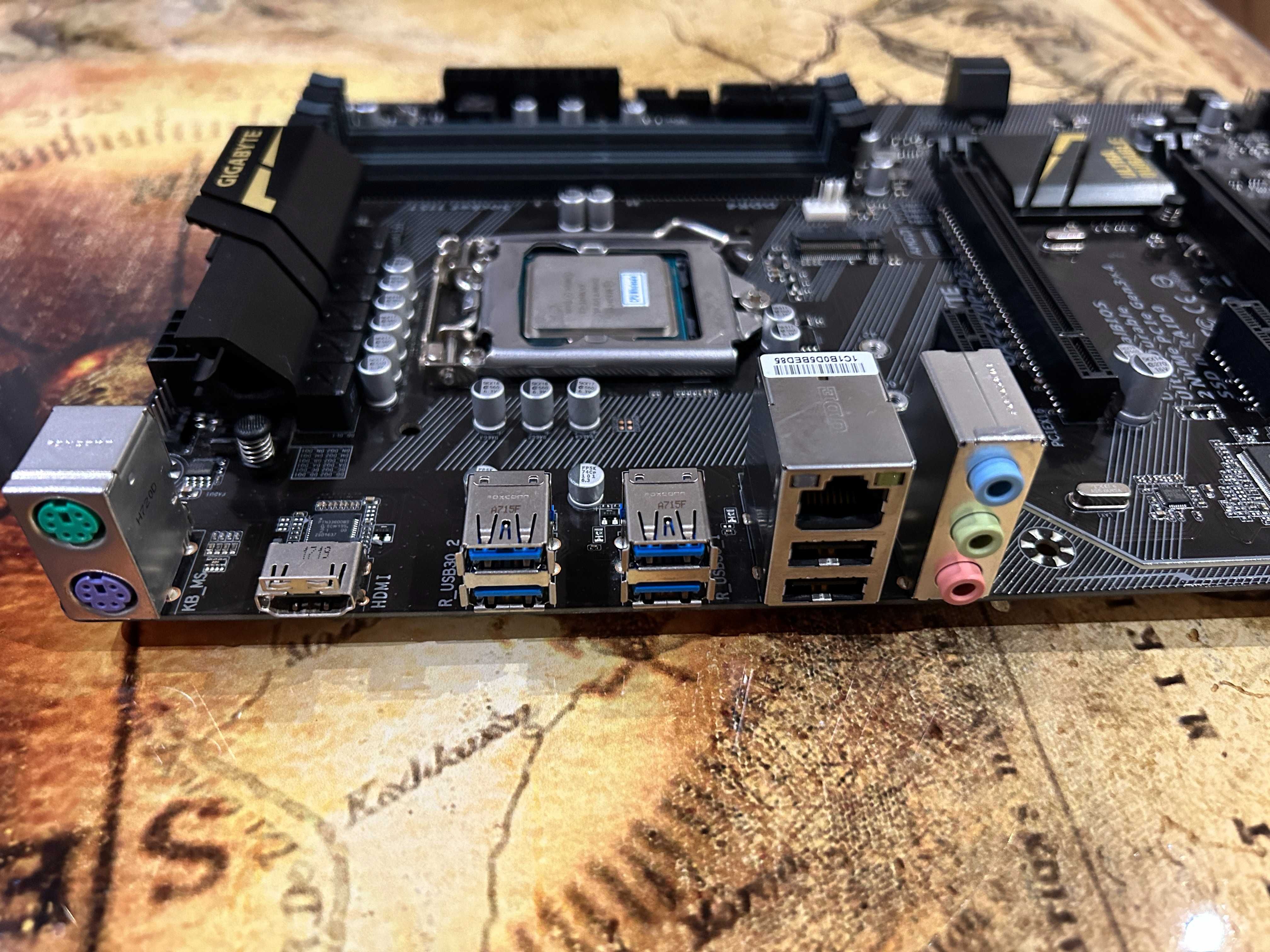 Комплект Intel core i7 7700 (xeon 1260) + Gigabyte Z270P D3 LGA1151