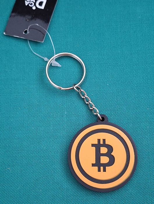 Porta-Chaves Bitcoin - NOVO