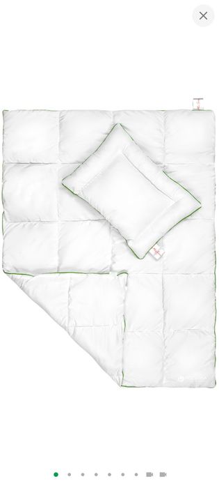 Набір дитячий в ліжечко (подушка та ковдра) MirSon