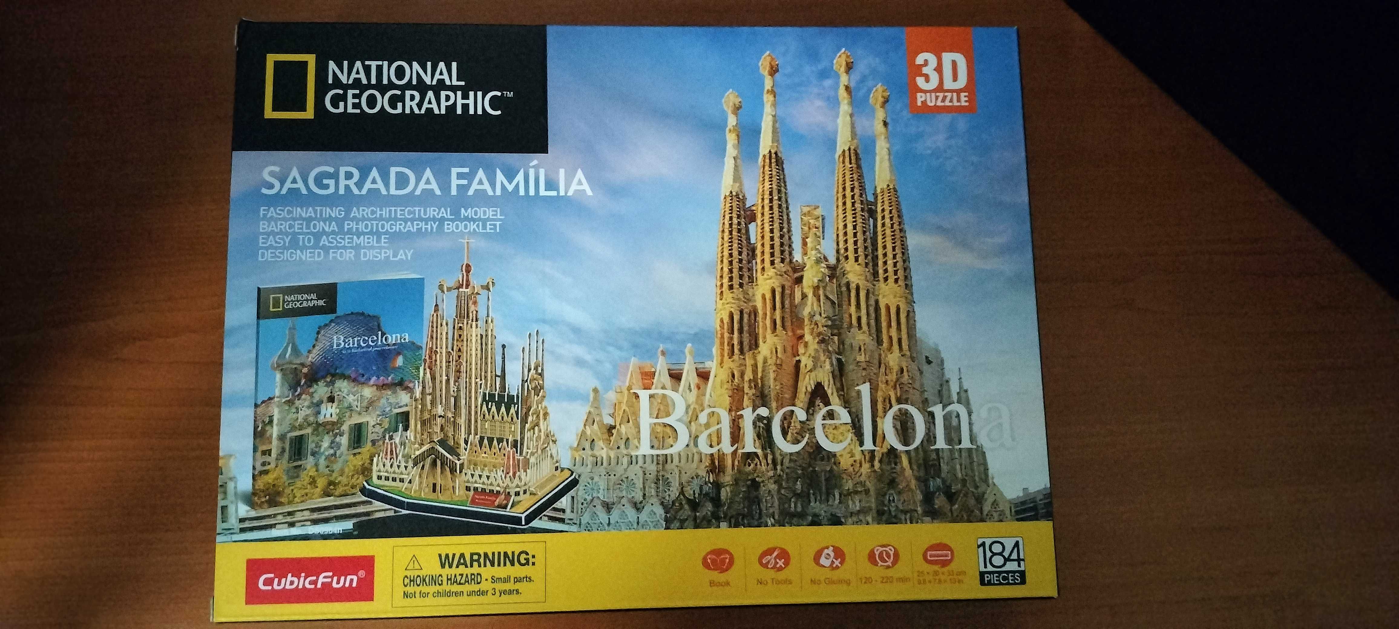 National Geographic - Sagrada Família - Puzzle 3D