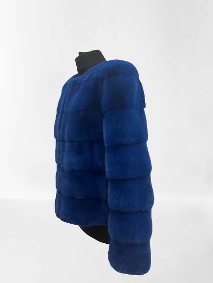 Kurtka grzbiety norcze electric blue