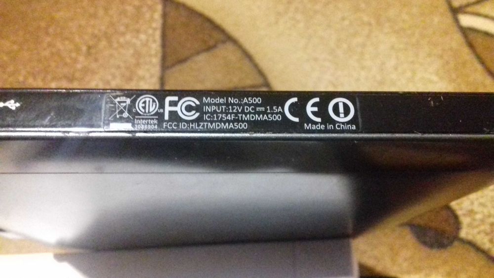 .Планшет Acer как повер Iconia Tab A500