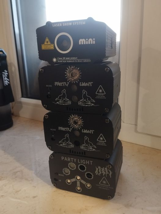 Світломузика, лазерний проектор