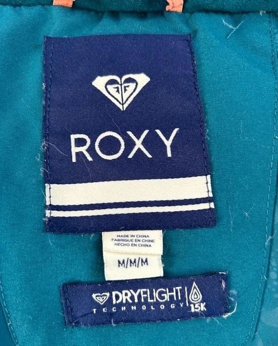 Kurtka puchowa Roxy rozm. M na narty snowboard ocieplana zimowa