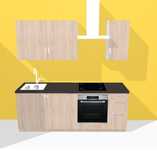 Cozinha nova 220cm