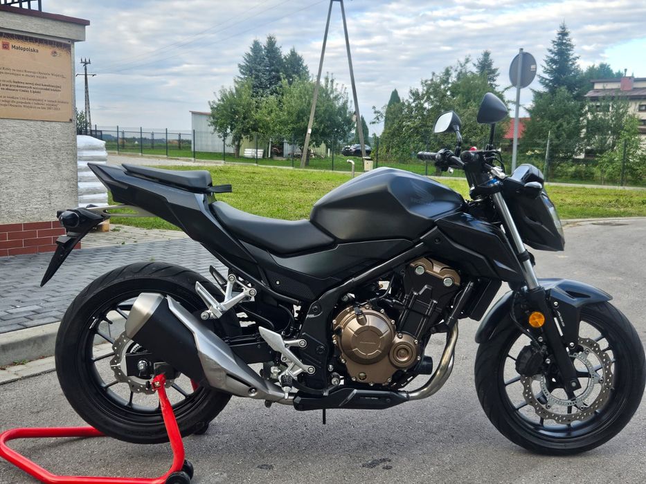 Honda cb500f cb500 A2 Zadbany Niski przebieg ładnie utrzymany