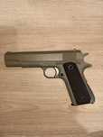 Pistola de Airsoft Colt 1911 Spring | 255 FPS Polimero e Metal