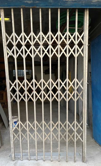 Portão 7,50m Flexível/Dobrável (Inox)