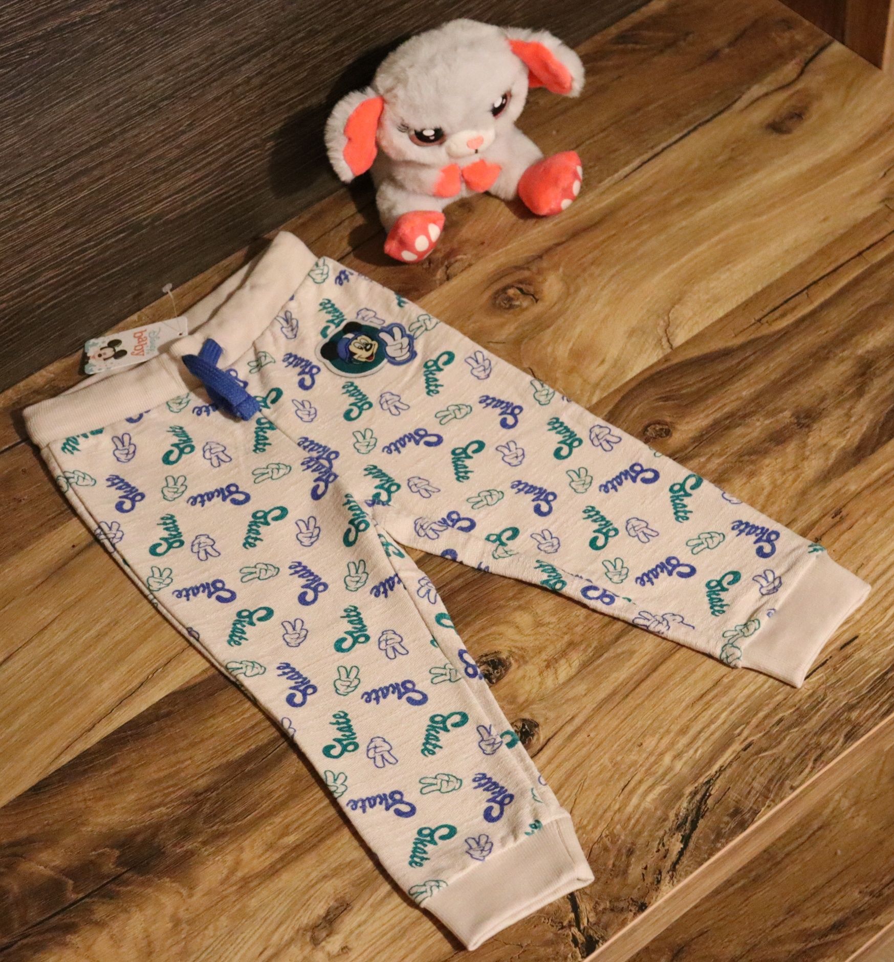 Spodnie dla chłopca Miki Szare 92-2
