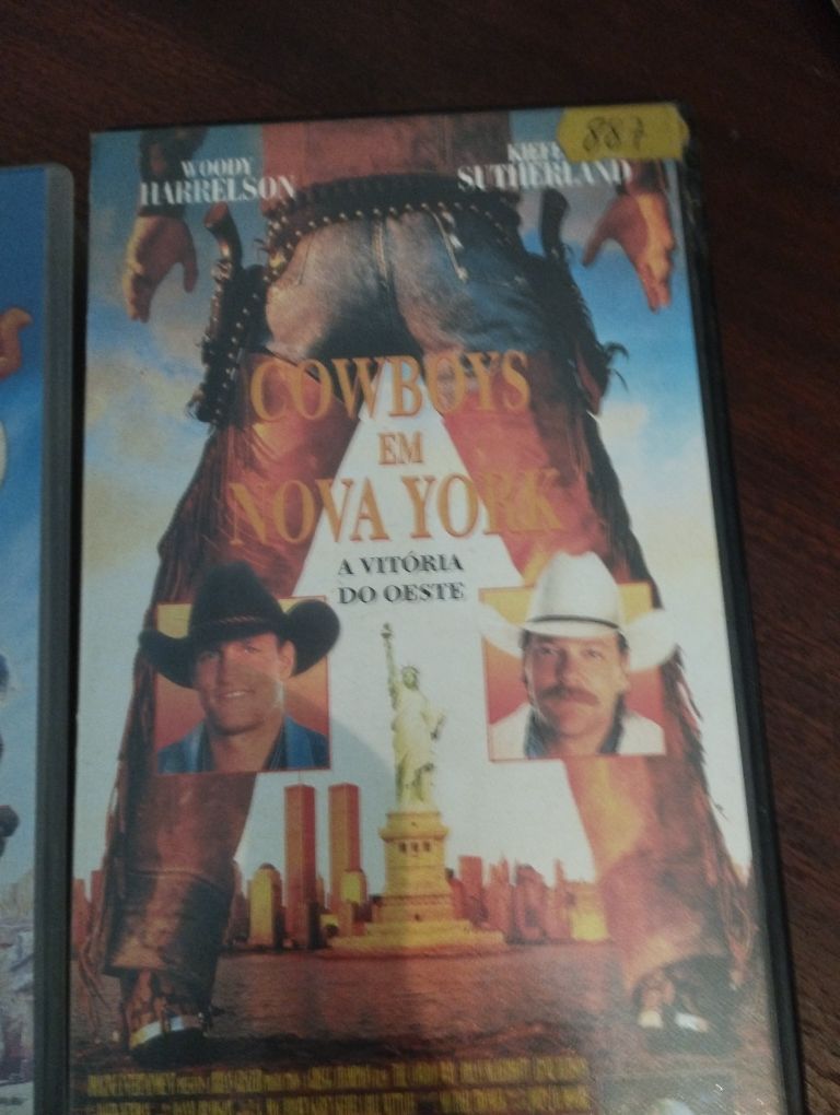 3 VHS  originais