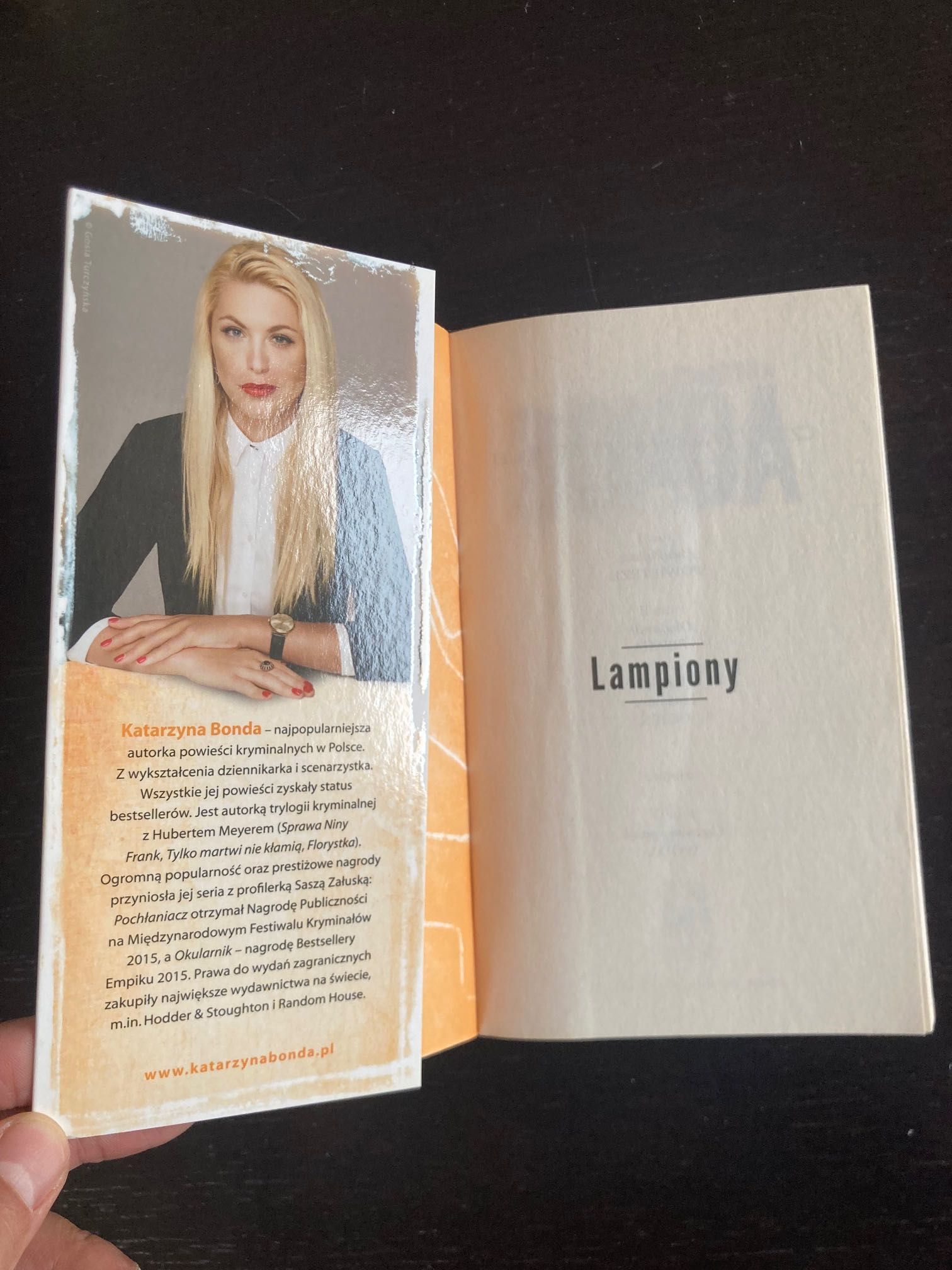 Katarzyna Bonda - Okularnik / Lampiony (zestaw 2 książek)