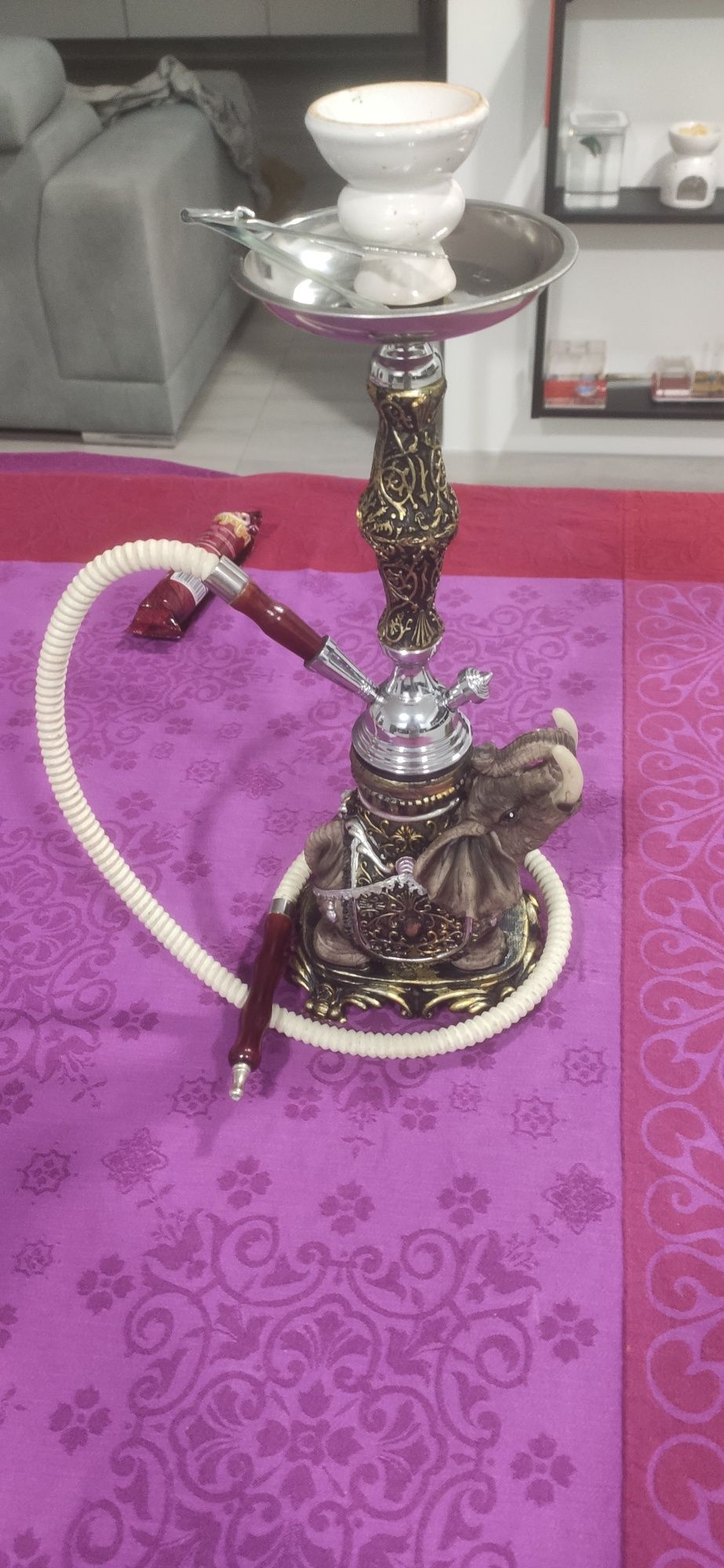 Shisha com forma de elefante