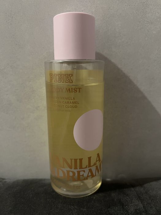 Спрей та лосьон від  Pink  оригінал !   Ваніль , крамель та кокос )