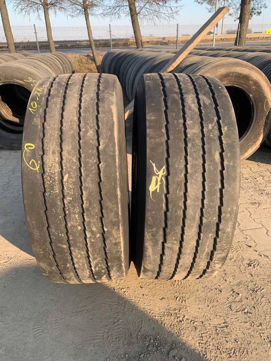 Opony używane ciężarowe naczepa 385/55R22.5 HANKOOK TH22  TH 9-11mm