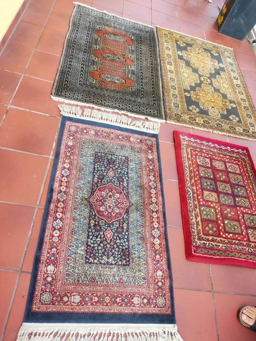 dywan dywanik chodnik wełniany stary