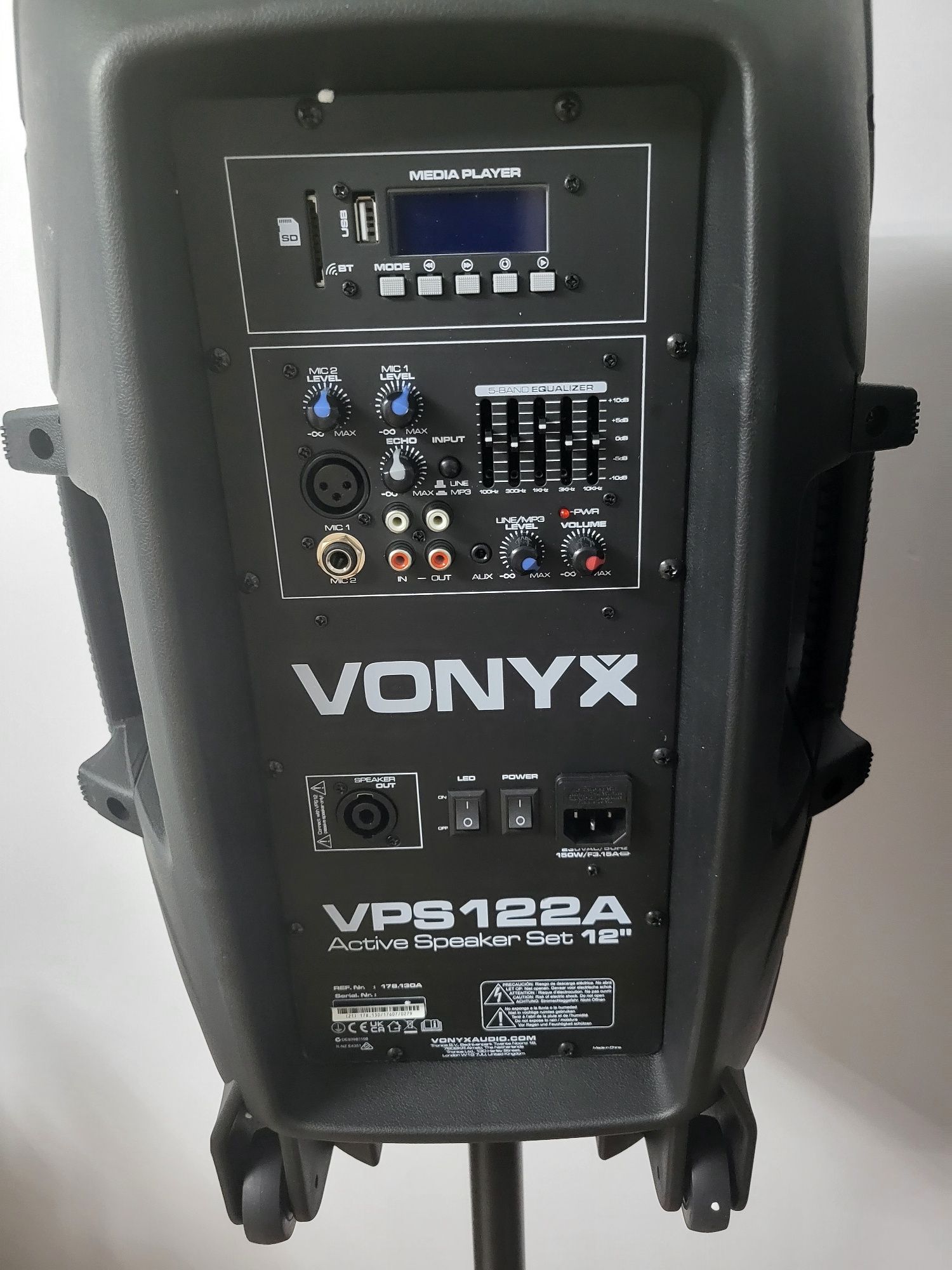Kolumny estradowe aktywno-pasywne Vonyx VPS122A promocja!