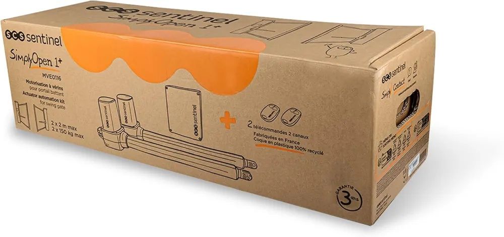 Motor para portão oscilobatente