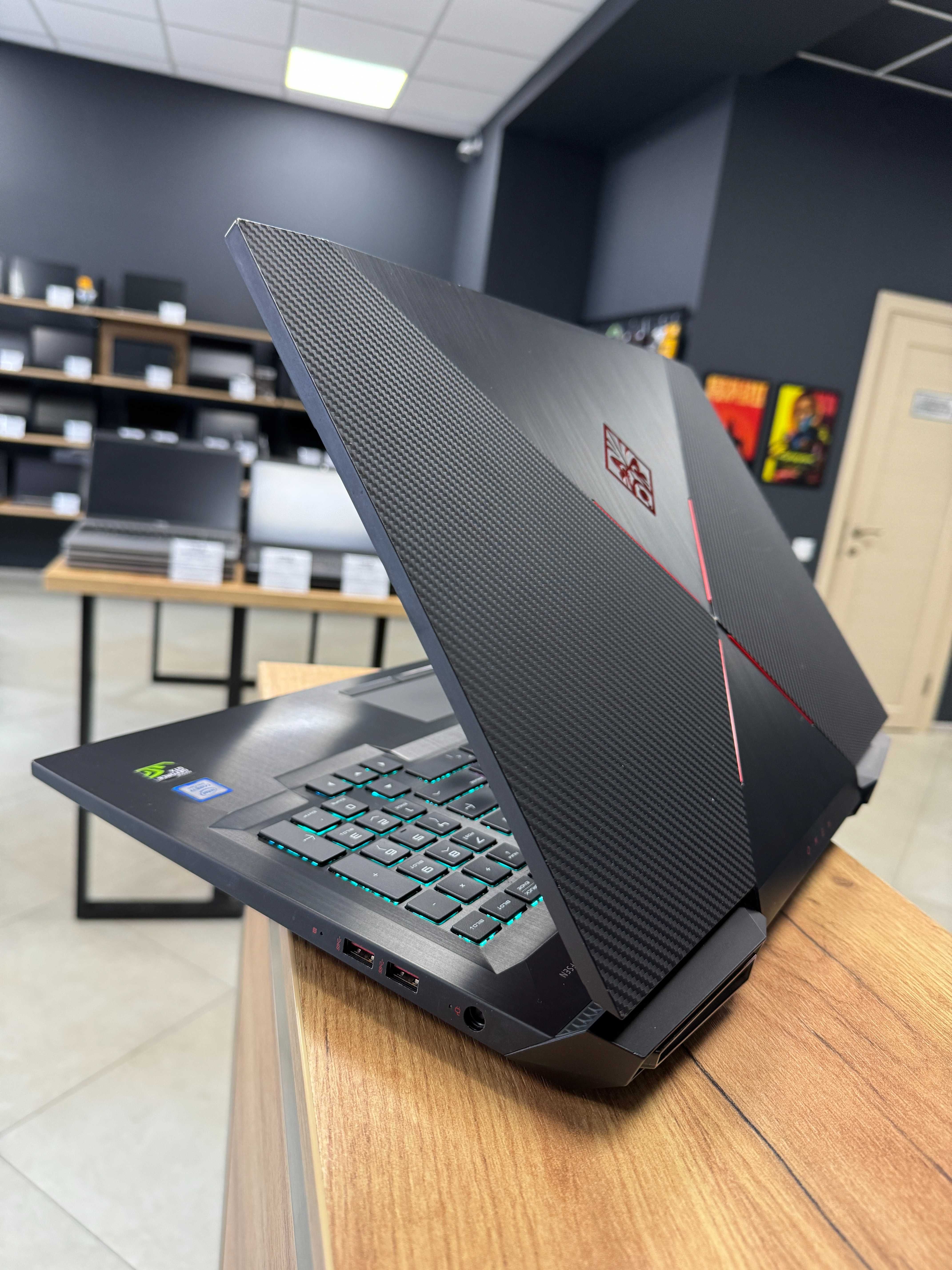 Ігровий HP Omen - 17.3/i7 8750H/GTX 1070 8 GB/256 NVME + HDD/120 Гц