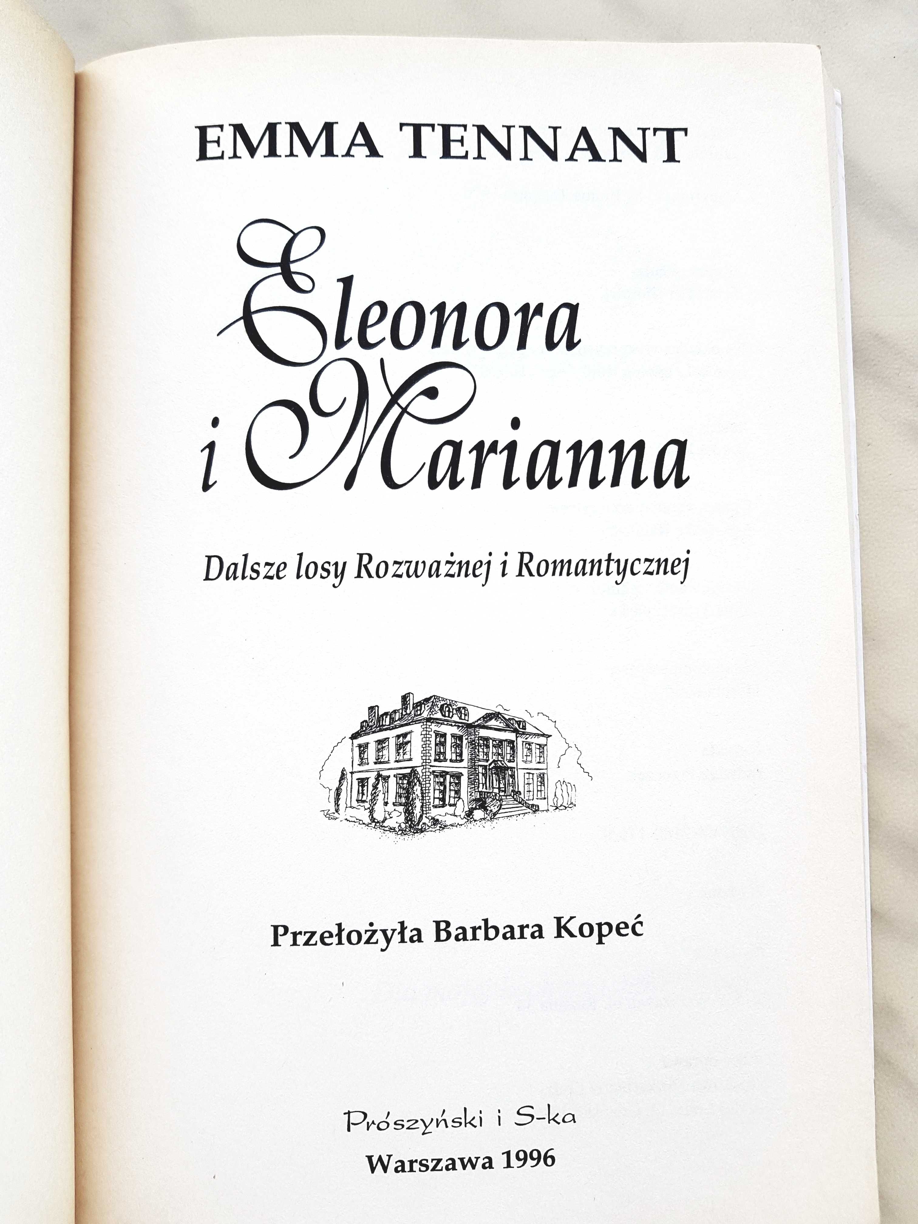Sprzedam książkę "Eleonora i Marianna" Emmy Tennant