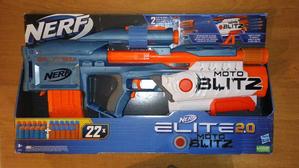 Іграшковий бластер Nerf Elite 2.0 MotoBLITZ