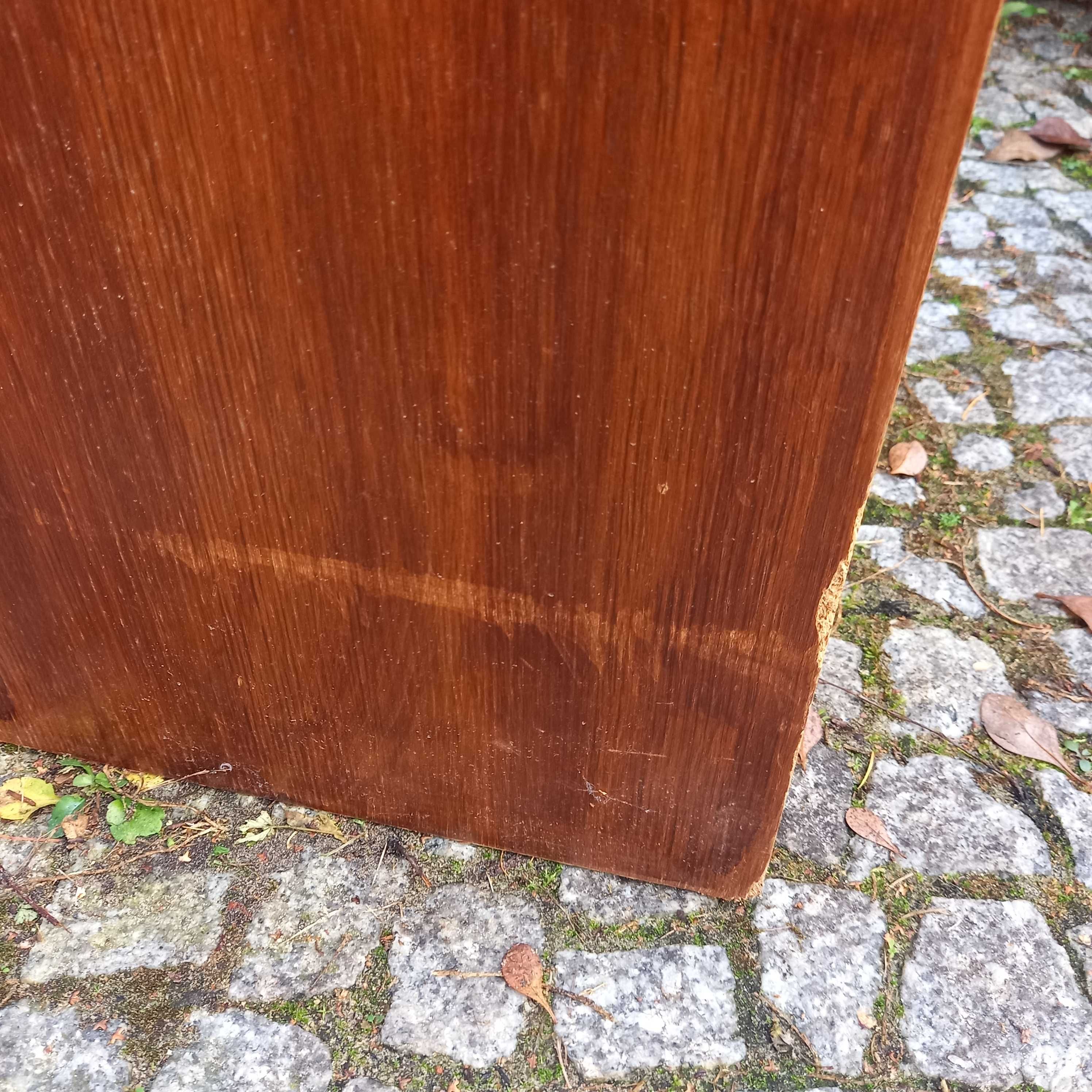 Duża szafka z roletą vintage szafka biurowa roletka - z kluczykiem