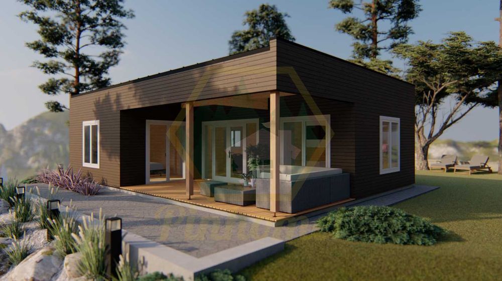 Casa de madeira lançamento