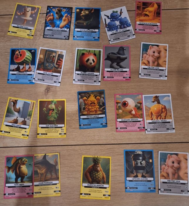 Karty Skifidol Italian Brainrot