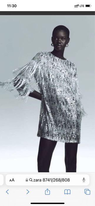 Платье нарядное  размер м-л