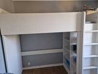 Ikea łóżko na antresoli Stuva Smastad 90 x 200