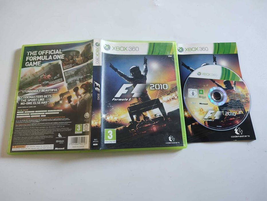 Xbox 360 gra F1 Formuła 2010