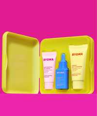 Новий! Набір крем, сироватка, умивалка  BYOMA Hydrating Set