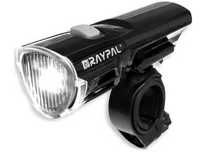 RayPal - Lampka Rowerowa Przód 200 lumenów Z Uchwytem Rower 3x AAA