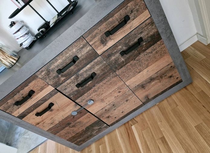 Komoda szafka pod TV styl loftowy loft