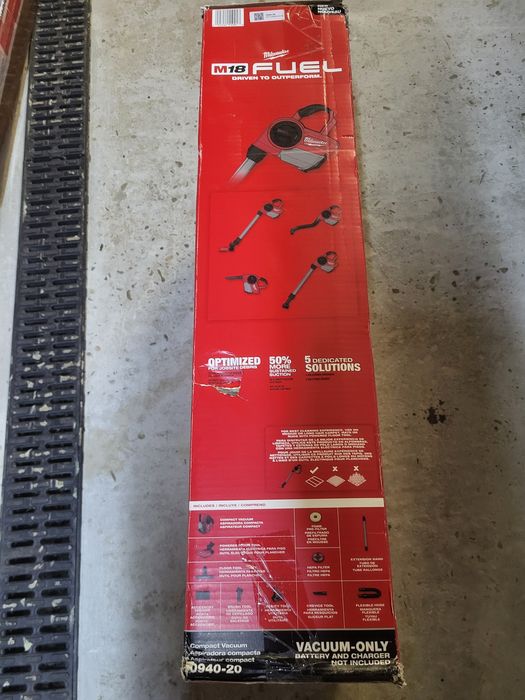 Milwaukee 0940 М18 0940-20 M18 FCVL-0 порохотяг пилосос