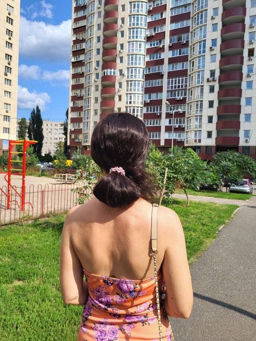 Накладка Топпер з натурального волосся Слав'янського типу