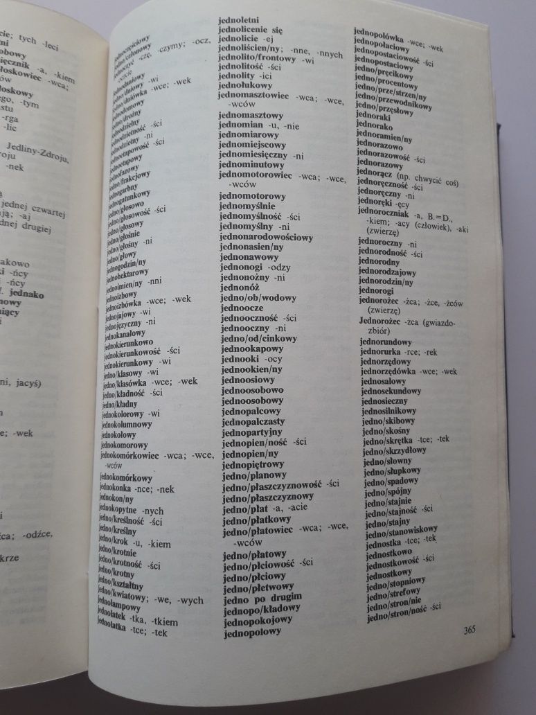 Mieczysław Szymczak Słownik ortograficzny języka polskiego PWN 1981 r