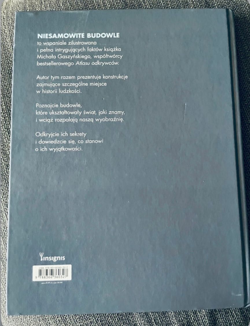 Niesamowite budowle Gaszyński Insignis NOWA