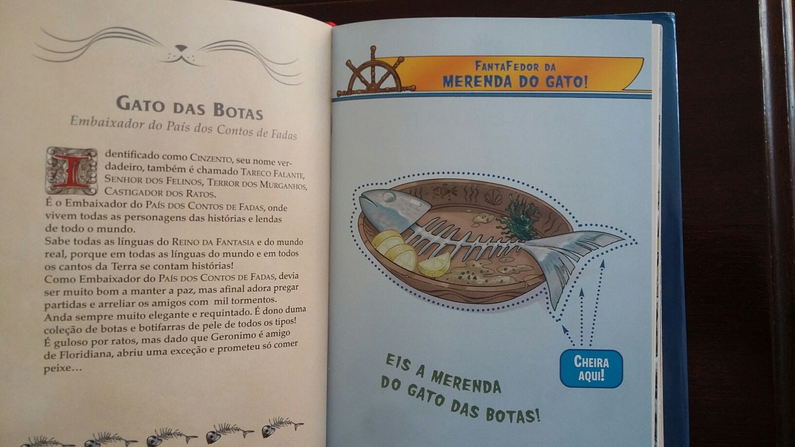 Livros Geronimo Stilton - 7 - Capa grossa e cheiro.- Ótimo Estado.