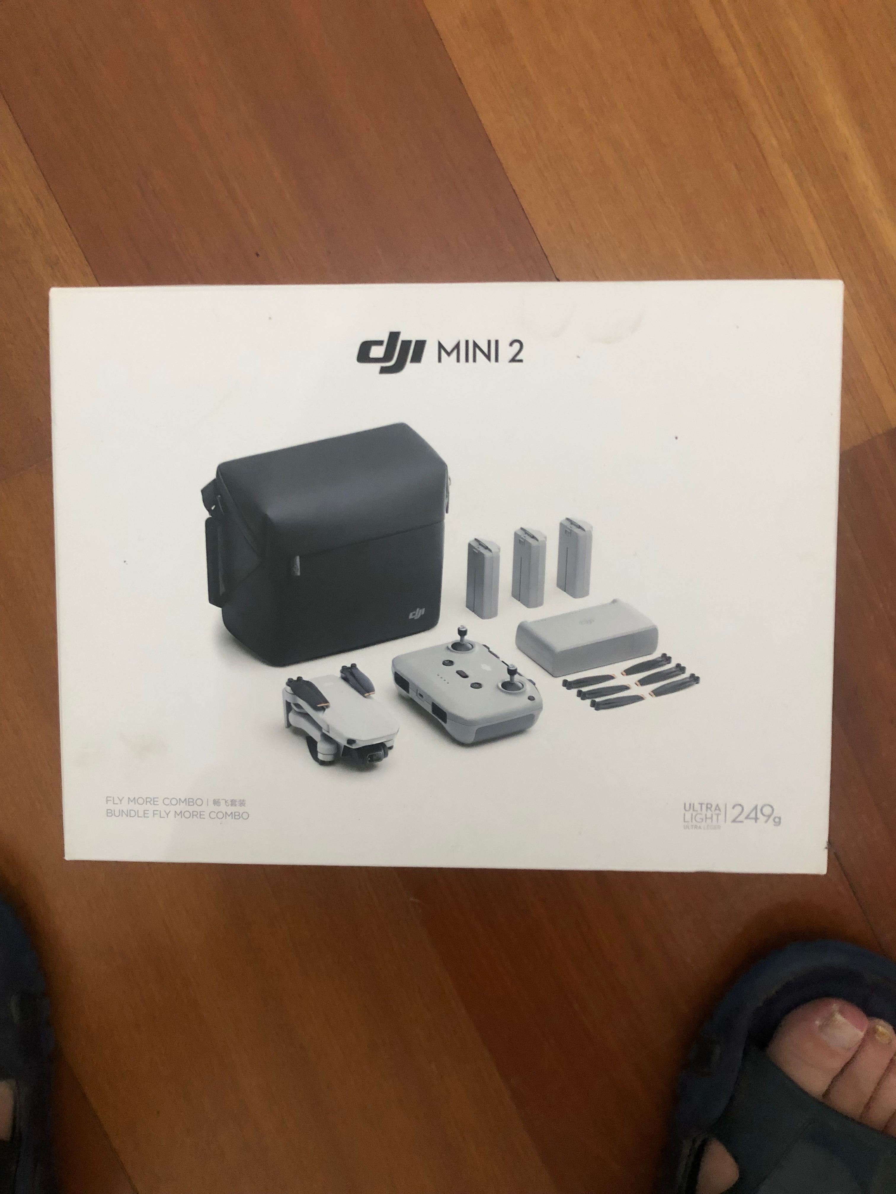 Caixa Dji Mini 2 Fly More Combo