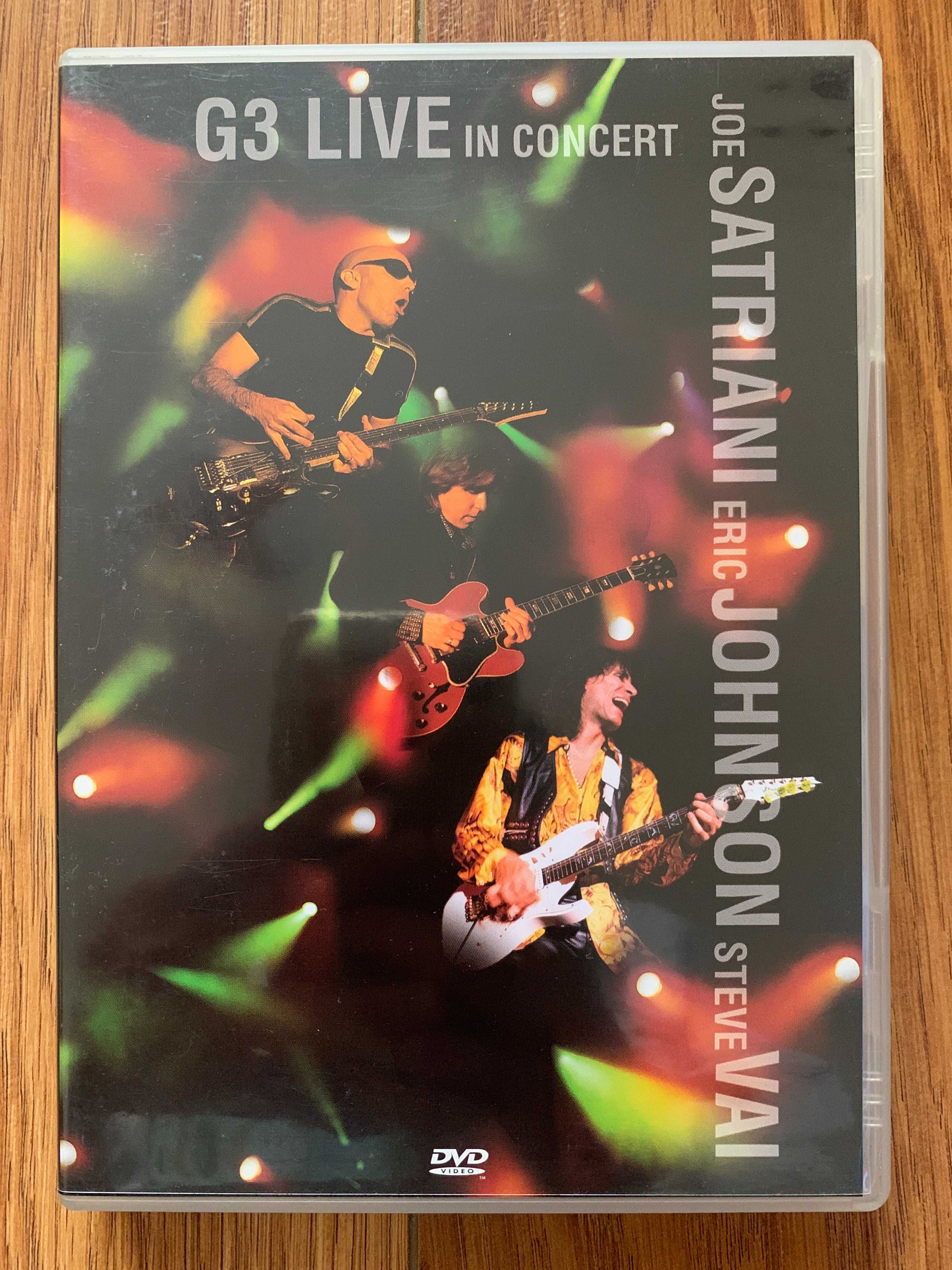 G3 Live in Concert - Joe Satriani, Steve Vai, Eric Johnson - dvd