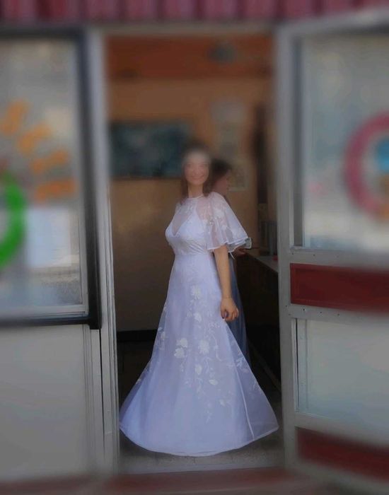 Suknia ślubna Boho asos